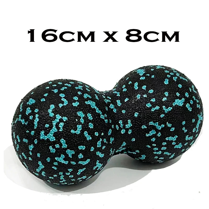 Fitness Ball High Density EPP Peanut Massage Ball Lightweight Back Neck Foot Mobility Ball Deep Tissue Myofascial Release
