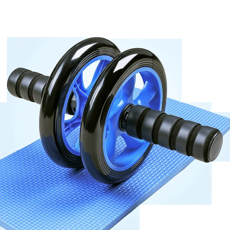 Ab Wheel Roller Abdominal Wheel Exercise Wheels Non- Slip Handles Fitness Workout Home Gym Exercise Equipment to Build Muscle