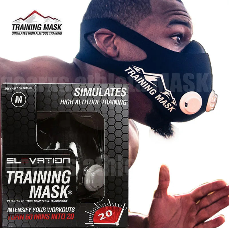 Sports Mask Face Mask Elevation Running Fitness High Altitude Training Mask 3.0 Mask Simulation Plateau Training Mask 2.0
