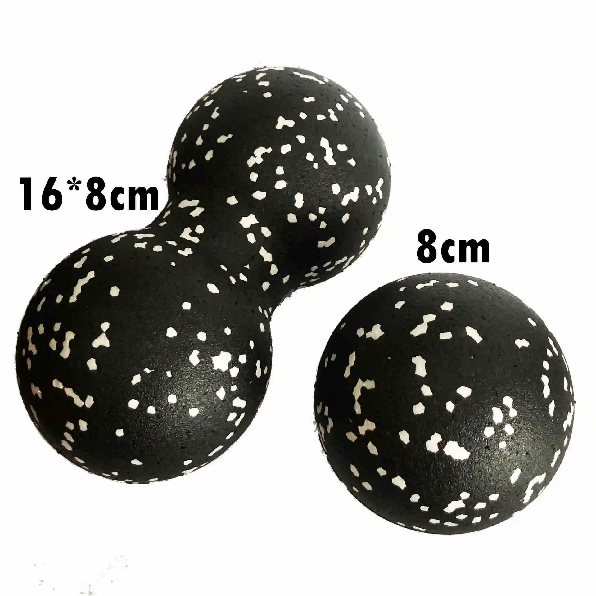 Fitness Ball High Density EPP Peanut Massage Ball Lightweight Back Neck Foot Mobility Ball Deep Tissue Myofascial Release