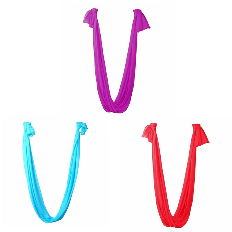 Yoga Swing Hammock Trapeze Sling Aerial Silk Set Anti-Gravity Inversion Fitness Aerial Yoga Anti-Gravity Yoga Fitness Acrobatics