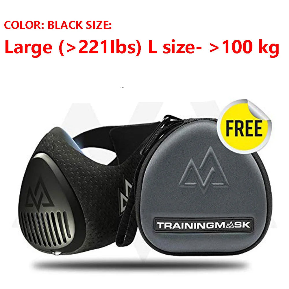 Sports Mask Face Mask Elevation Running Fitness High Altitude Training Mask 3.0 Mask Simulation Plateau Training Mask 2.0