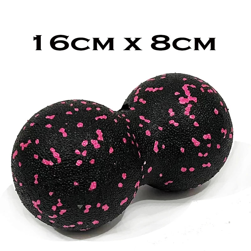 Fitness Ball High Density EPP Peanut Massage Ball Lightweight Back Neck Foot Mobility Ball Deep Tissue Myofascial Release
