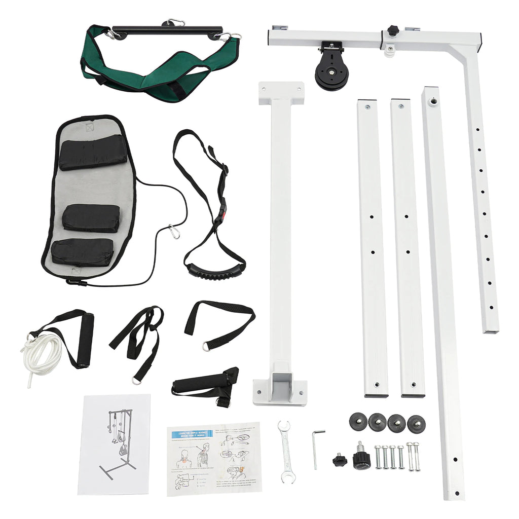 Cervical Traction Belt Exercise Stretcher Horizontal Bar Standing Frame, Bed Lift for Elderly, Stand up Assist Bar ﻿ ﻿