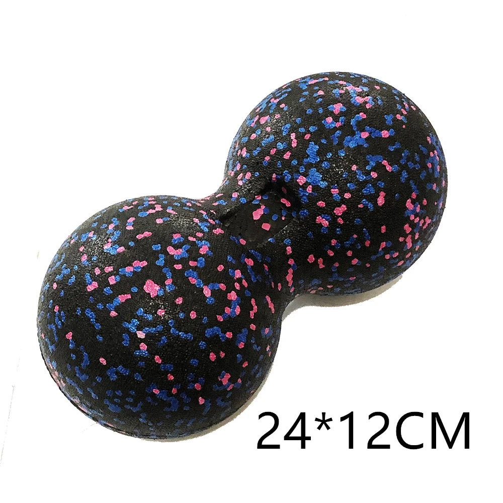 Fitness Ball High Density EPP Peanut Massage Ball Lightweight Back Neck Foot Mobility Ball Deep Tissue Myofascial Release