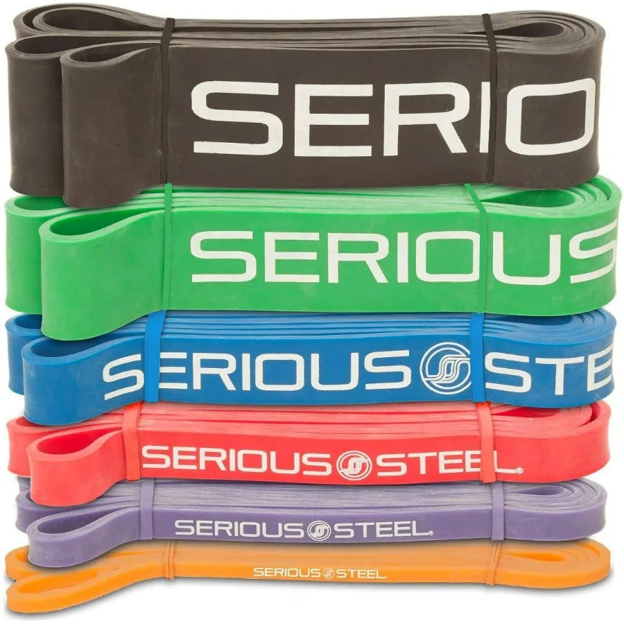 41" Assisted Pull-Up Band, Heavy Duty Resistance Band Sets, Stretching, Powerlifting, Resistance Training and Pull up Assistance