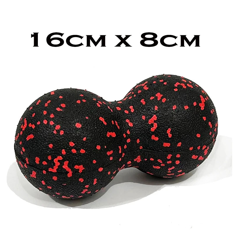 Fitness Ball High Density EPP Peanut Massage Ball Lightweight Back Neck Foot Mobility Ball Deep Tissue Myofascial Release