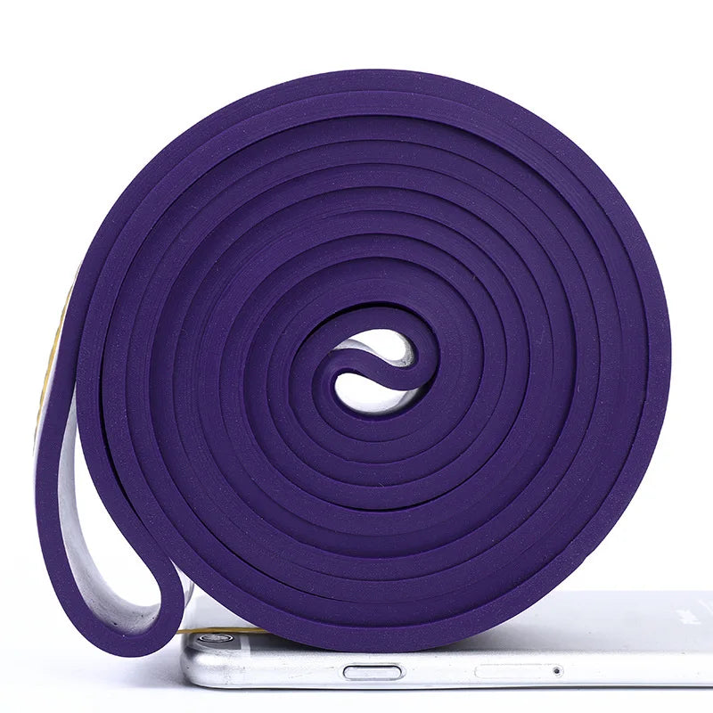 208Cm Resistance Bands Sets Elastic Band for Fitness Set Powerlifting Loop Exercise Bands Gym Fitness Equipment Natural Rubber
